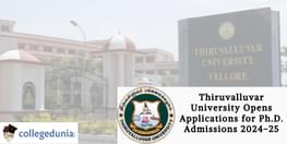Thiruvalluvar University Opens Applications for PhD Admissions 2024 25